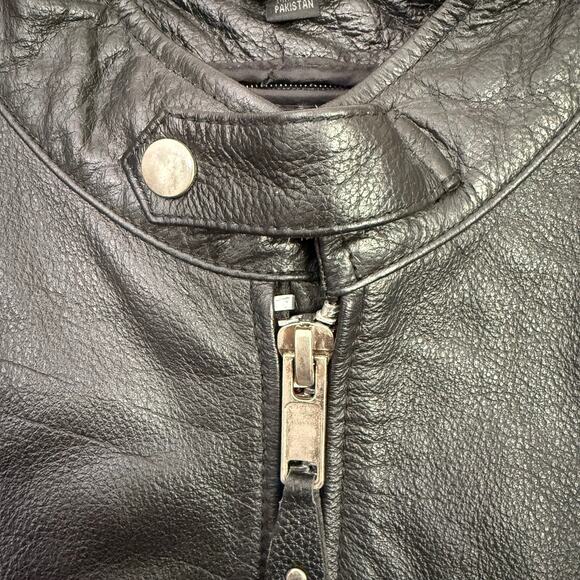 Street & Steel Scooter Leather Jacket - Size Large - Picture 7 of 15